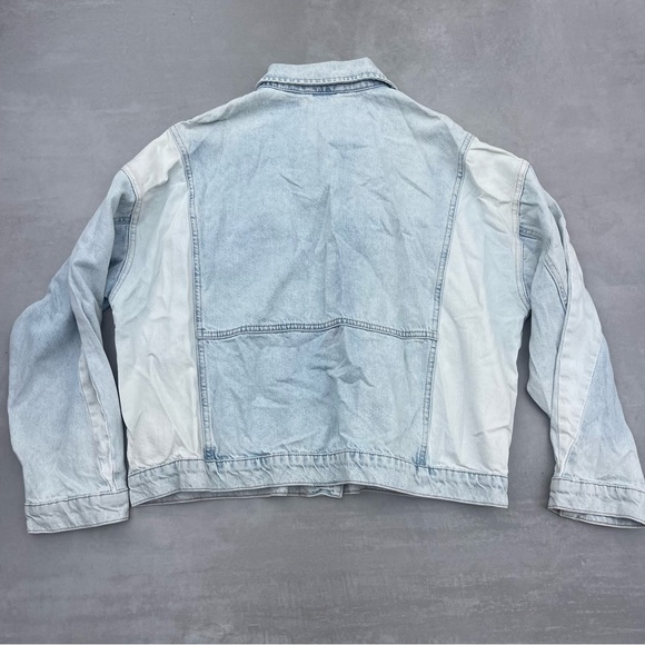 Pilcro Colorblock Denim Jacket - Picture 5 of 6